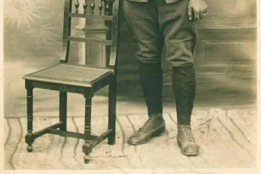 Le poilu originaire de Besse (Puy-de-Dôme), Antoine Sachapt, est tombé au front en octobre 1918 dans l'Aisne