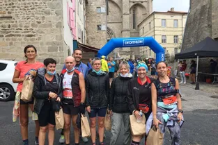 Des membres du club sportif ont réalisé une première course le week-end dernier en Haute-Loire