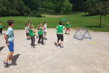 Les écoliers découvrent le tchoukball