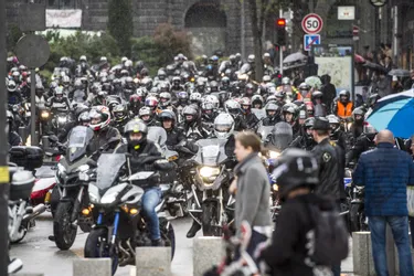 Clermont-Ferrand : 1.400 motards en colère contre les 80km/h