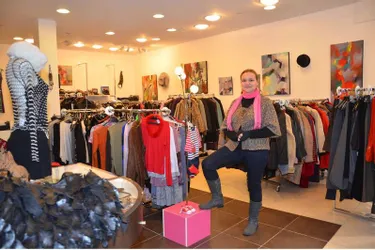 Sabrina Ronzeau vient d’ouvrir un nouveau dépôt-vente, « Mille et un Trésors »