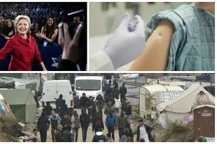 Démantèlement de la "jungle" de Calais, les Français se méfient des vaccins... Les cinq infos du midi Pile