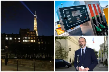 La vague du coronavirus "déferle" sur la France, la Tour Eiffel rendra hommage aux personnes mobilisées... Les 5 infos du Midi pile
