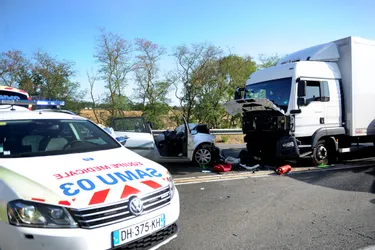 Deux ans ferme pour un jeune père responsable d'un accident qui avait coûté la vie à sa fille sur la RCEA à Toulon-sur-Allier (Allier)