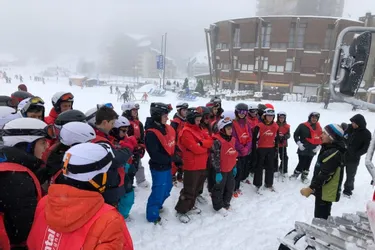 Journée ski au Lioran pour les collégiens