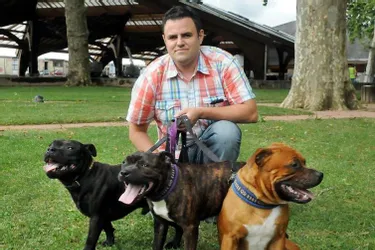 Damien Bellardie explique son rôle d’éleveur et participera à l’exposition canine de Brive