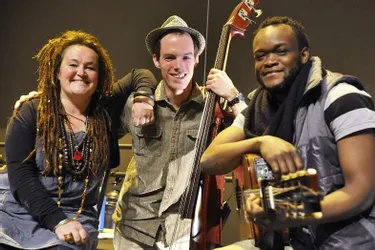 Le trio de musique franco-congolaise prépare son concert (gratuit) de demain soir et son avenir