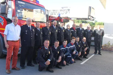 Dix médaillés chez les sapeurs-pompiers