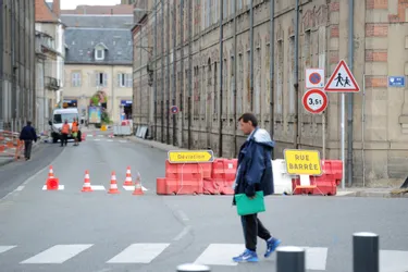 Les perturbations dues aux travaux dans les rues de Moulins à partir de lundi 7 juin