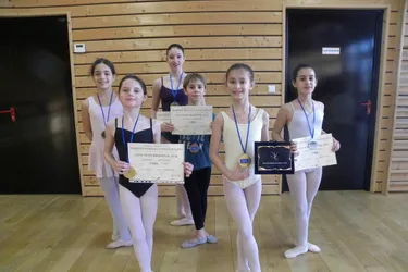 Les jeunes danseurs récompensés
