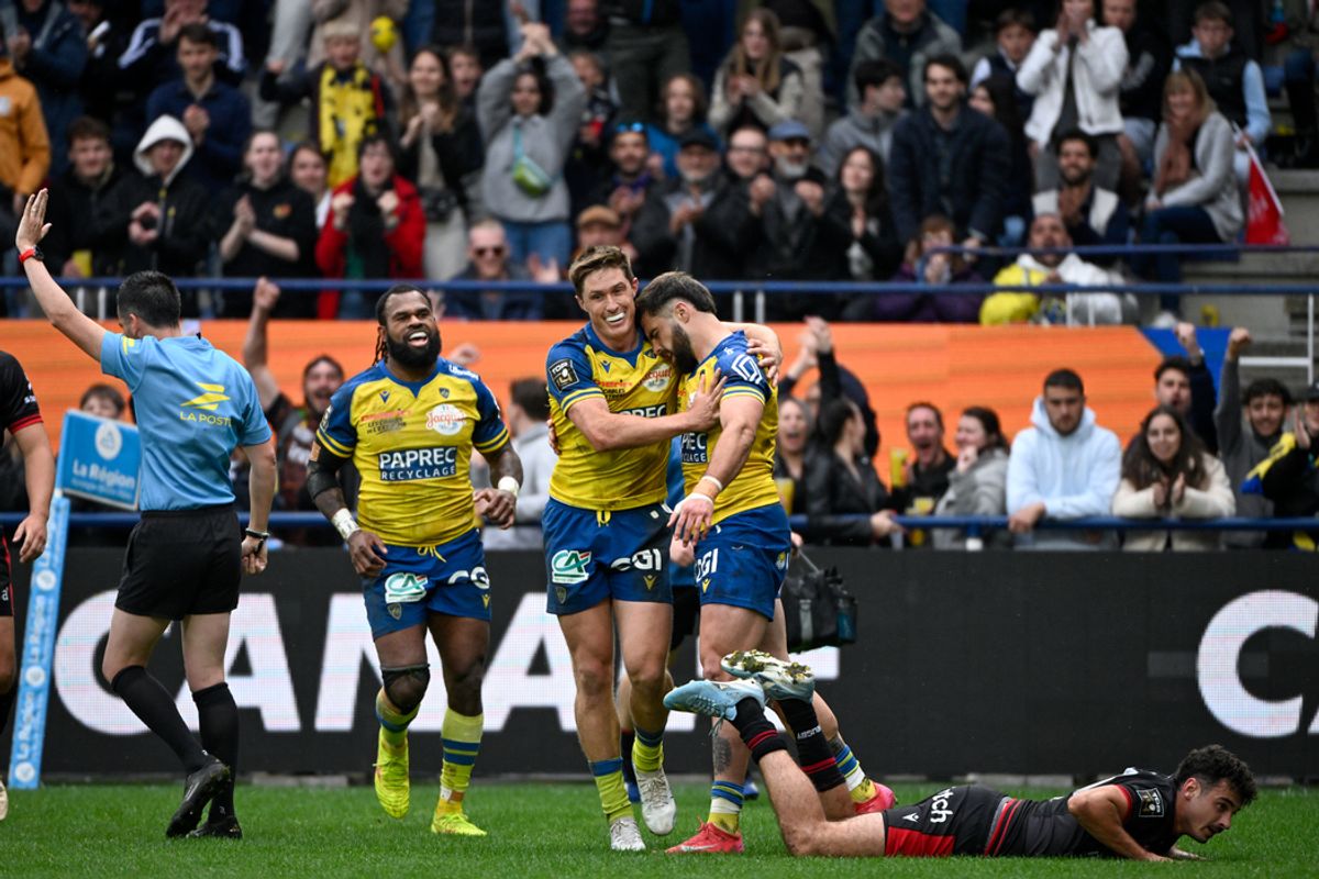 Top 14 : l'ASM Clermont est passée par toutes les émotions avant de décrocher un succès précieux face à Lyon
