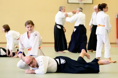 Effectifs décuplés, maîtrise de soi et honneur aux dames... L'EDSM Aïkido monte en grade à Montluçon