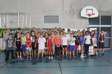 32 jeunes basketteurs ont participé à un camp à Guéret