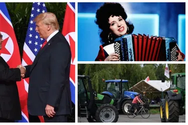 Poignée de main historique entre Kim et Trump, décès d'Yvette Horner... Les cinq infos du Midi pile