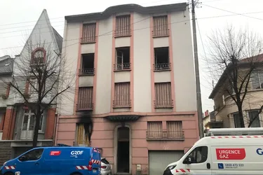 Un appartement en feu à Clermont-Ferrand, les habitants relogés