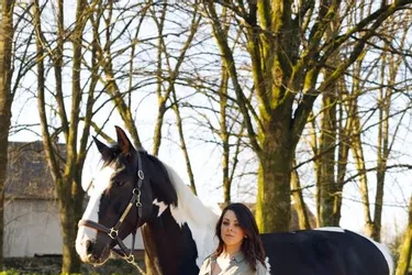A 24 ans, Marie Pasquet élève des chevaux de sport