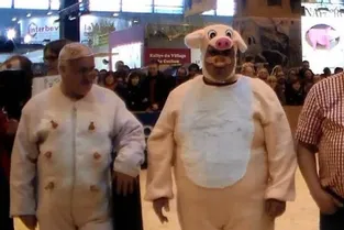 L'Auvergnat Rémi Fervel termine 4e au championnat du monde du cri du cochon