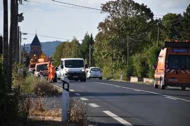 Un accident sans gravité engendre des ralentissements à Saint-Georges-d'Aurac (Haute-Loire)