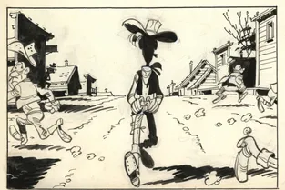 L’art du dessinateur de Lucky Luke passé au peigne fin à Angoulême