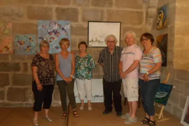 Six artistes réunis dans l’abbaye