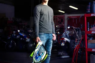 Jules Cluzel en selle ce week-end à Magny-Cours, un an après sa chute à Jerez