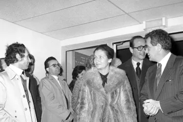 Quand Simone Veil est venue inaugurer le centre hospitalier d'Ussel