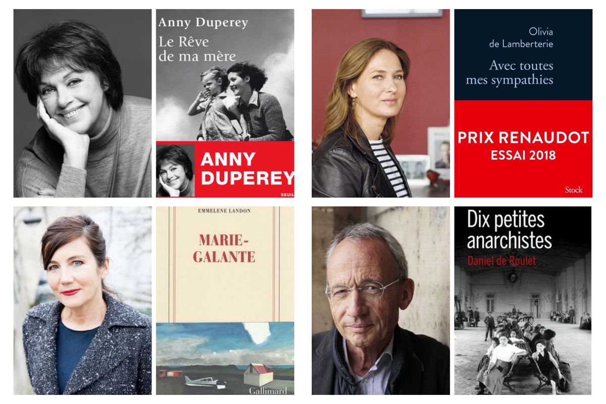 Anny Duperey, Olivia de Lamberterie, Emmelene Landon et Daniel de