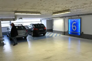 Quels sont ces travaux entrepris dans le parking des Halles à Moulins ?