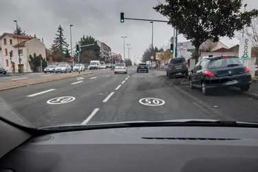 Ces axes de circulation qui ne passent pas à 30 km/h à Clermont-Ferrand