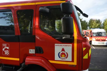 Le moteur du bus prend feu à Arpajon-sur-Cère