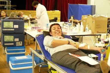 56 donneurs à la collecte de sang