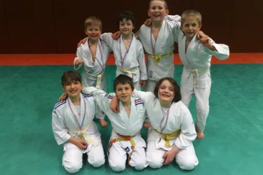 Les judokas en pleine forme