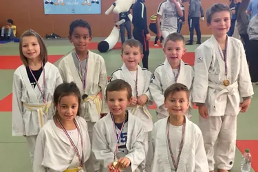 Les jeunes judokas se sont distingués lors du tournoi de fin d’année