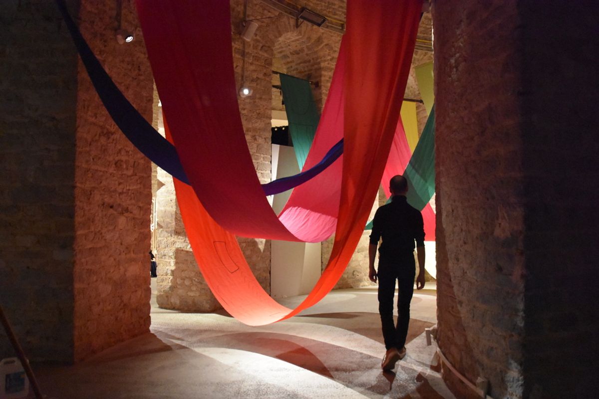 Lancement d'une exposition par des étudiants de l'ENSA et le collectif ...