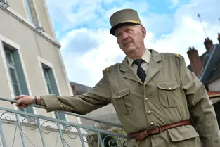 Le sosie creusois du Général de Gaulle jouera à la fresque de Bridiers... et dans un documentaire sur France Télévisions !