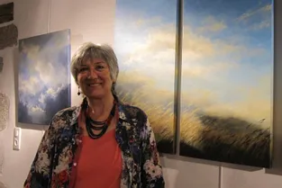 Mireille Veauvy, peintre et lissière, expose tout le mois à la galerie AM’Carta
