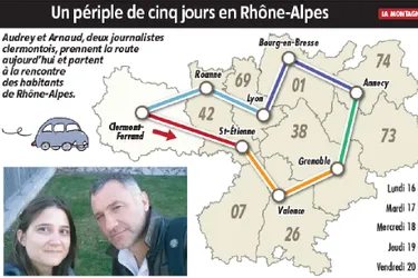 Sur la route de la grande région : 1.000 km à la découverte de Rhône-Alpes