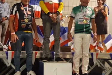 Marcel Goux médaillé de bronze au championnat national cycliste des élus