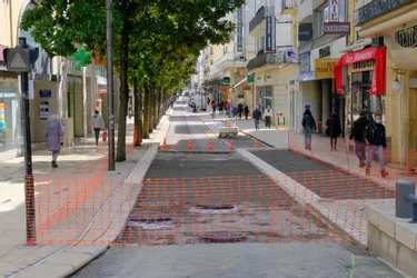 Pourquoi la rue Georges-Clemenceau de Vichy (Allier) est fermée jusqu’au 17 mai ?