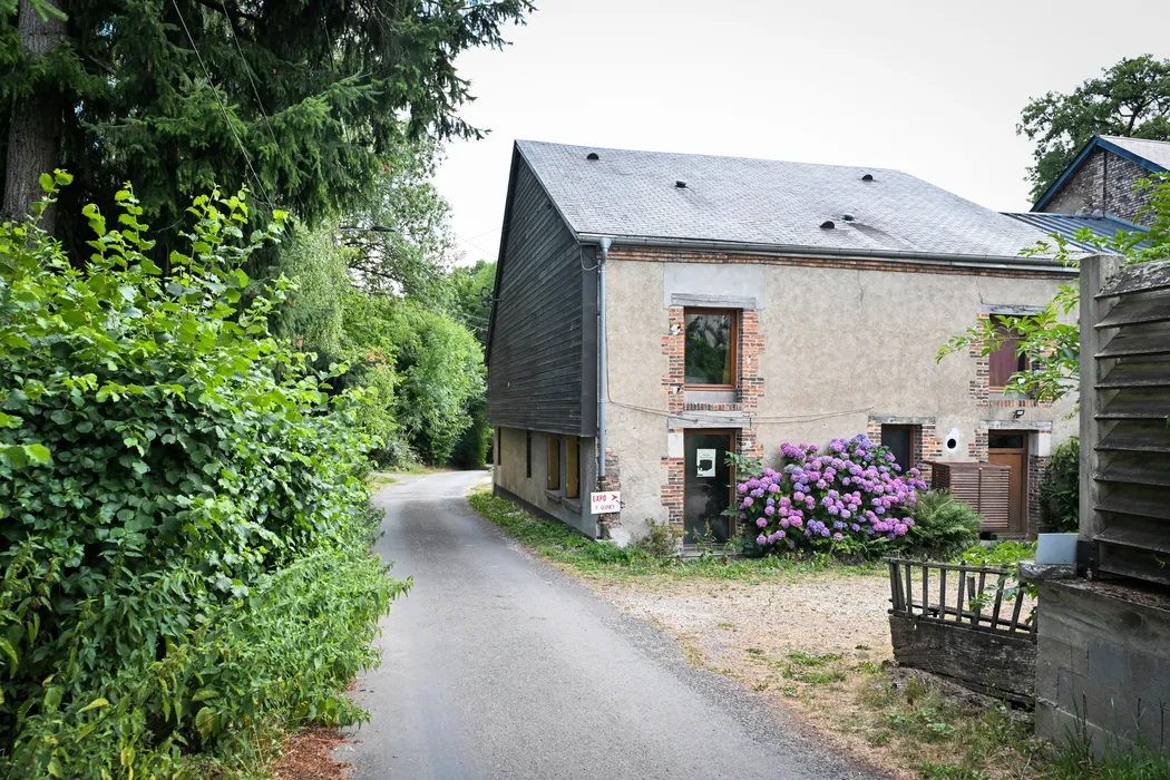 Village De La Borne Dans Le Berry