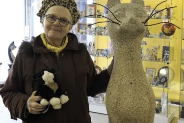 Le musée du chat, confectionné par Michèle Isautier, ouvre ses portes aujourd’hui