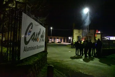 Avant un possible redressement judiciaire, une mobilisation en cours à la fonderie Cast'Al, à Vaux (Allier)