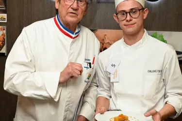 Benjamin Faure, jeune cuisinier de Saint-Désiré (Allier) décroche le 2e prix du challenge national du foie gras