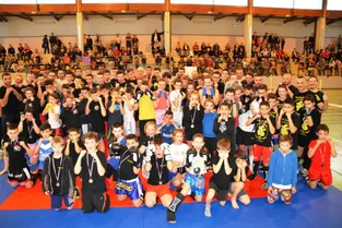 Le comité de kick-boxing du Cantal a orchestré un stage entre les quatre clubs du Cantal
