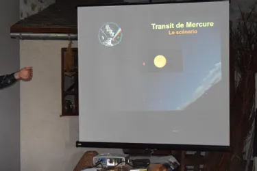 Passage contrarié de Mercure devant le soleil à l’écomusée de Ruynes-en-Margeride