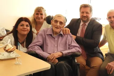Albert Crochet a fêté ses 105 ans