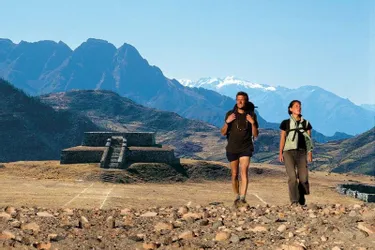 La grande route Inca a travers les Andes