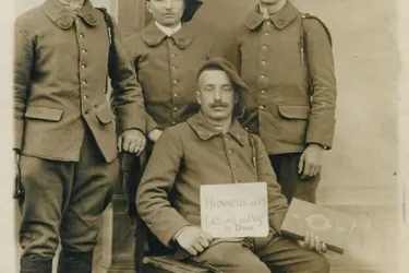 Antoine Sachapt, 16 ans en 1914, raconte son arrivée au sein du 13e bataillon de Chasseurs Alpins