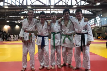 Cinq judokas castelpontins à l’open des Volcans