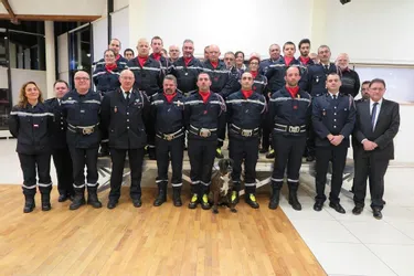 Les sapeurs pompiers ont dressé le bilan de leurs activités à l’occasion de la Sainte-Barbe